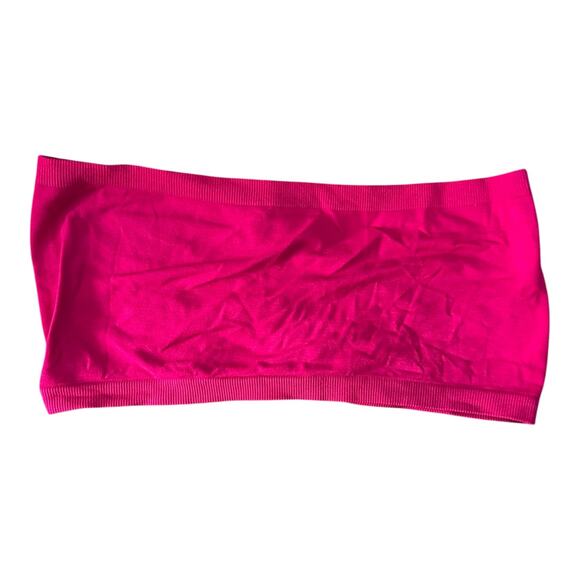 Forever 21 Hot Pink Bandeau Top - Picture 2 of 3